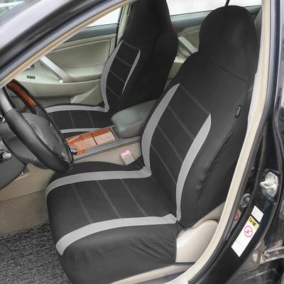 AUTO PLUS Универсальные чехлы на сиденья автомобиля с высокой спинкой Полиэстеровые чехлы на сиденья для автомобиля Спортивные аксессуары для автомобиля Интерьер Подходят для большинства автомобилей SUV