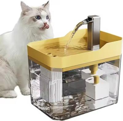Фонтан для воды для кошек Автоматический диспенсер для кошек Фильтры Циркулирующая проточная вода Интеллектуальный автоматический диспенсер для воды для домашних животных