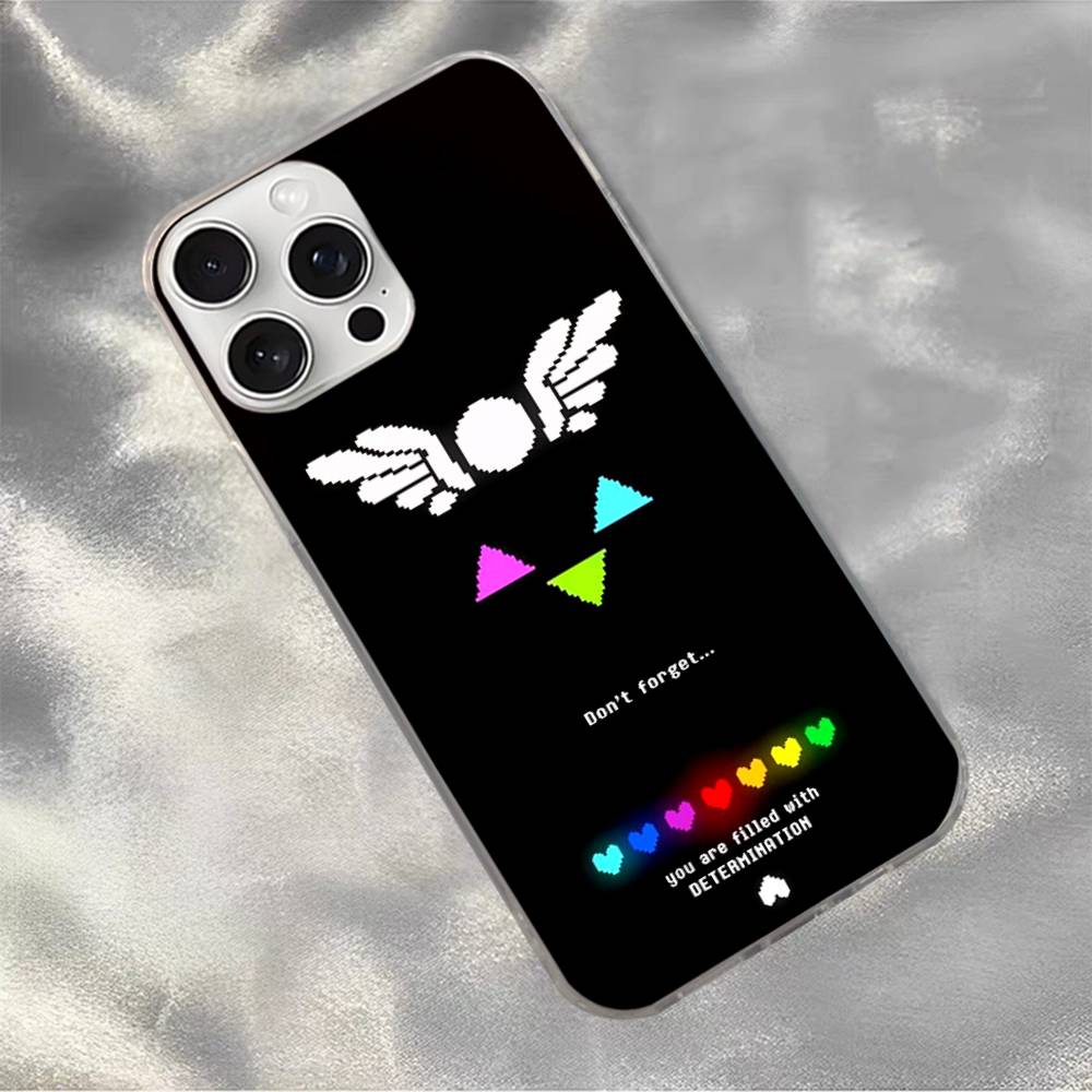 Чехол для телефона D-Deltarune Ralsei для iPhone 16 15 11 12 13 14 17 Pro Max Plus Серебристый Сатиновый Чехол Funda
