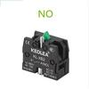 22mmMomentary Push Button Switch 10A 240V~3A Circular Small Size Flat Round Panel NC/NO XB2-BA31 XB2-BA42 ZB2-BE101C 102C