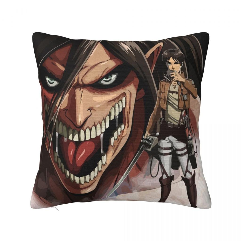 Captain Levi Best Anime Pillow Cases Shingeki no Kyojin Attack on Titan Cushion Covers Throw Pillow Case Cover for Home x