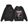 440G Heavy Washed Retro Animation Street Retro Cotton Sweater, Street Tide Hooded Sweater