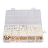 720pcs Beads for Bracelets Necklace Making 15 Compartment Artificial Pearl Beads Jewelry Making Kit