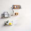 1pc Hanging Storage Shelf, Floating Shelf, Wall Mounted, Suitable for Bathroom, Living Room, Bedroom, Wall Decoration