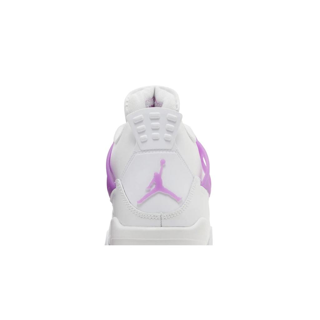 Air Jordan 4 Retro Grade School 'Hyper Violet' (Unisex) White / Hyper Violet Kids' Basketball Shoes FQ1314 151