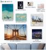 Art Panel Painting Decoration igsticker 420mm x 297mm A3 Photo Wall Hanging Wooden Frame Interior Decor Stylish 015582 Deer Animal Picture