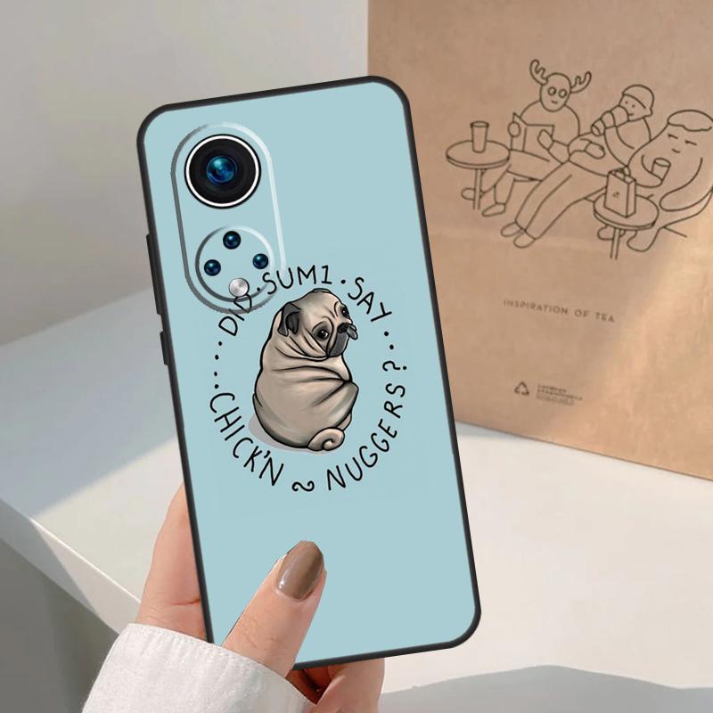 Забавный мультяшный мопс Для Honor Magic 8 7 6 5 Pro Чехол Для Honor X9d X9c X9b X9a X8c X8b Win 200 400 50 70 90 Lite
