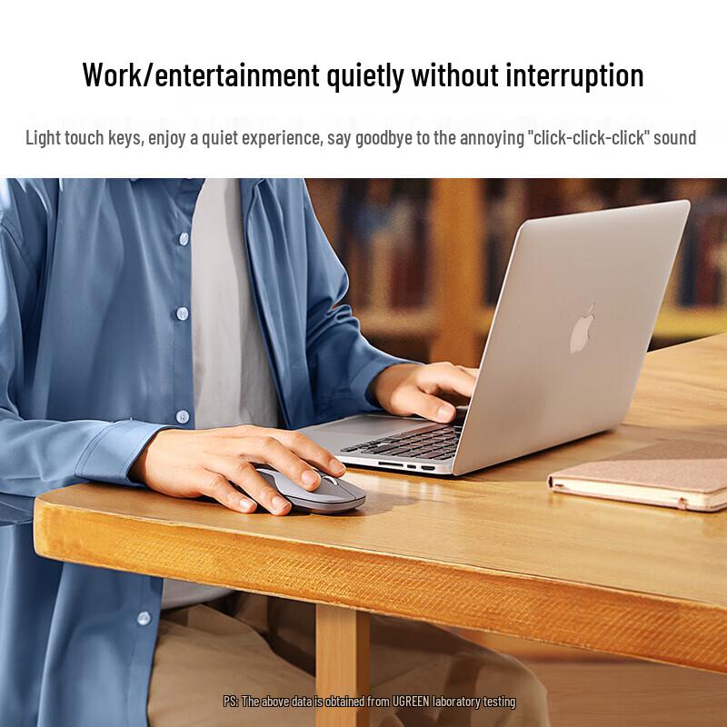 UGREEN 90366 Wireless Dual Mode Silent Mouse