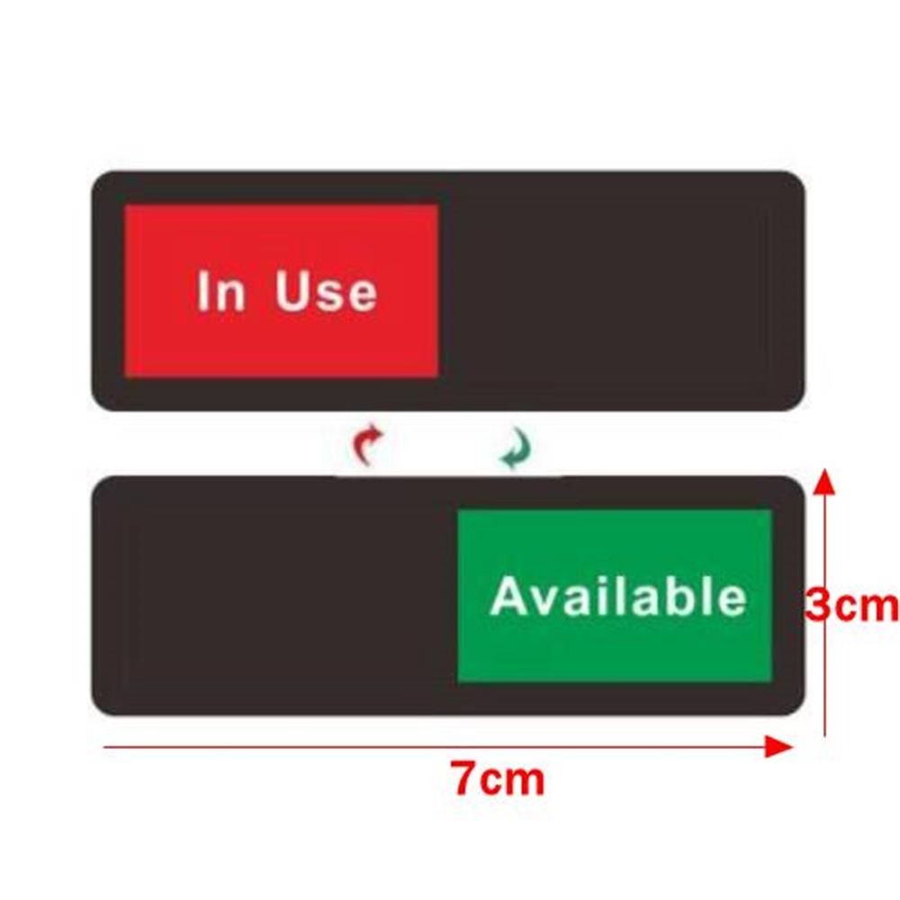 Самоклеящиеся таблички-напоминания Акриловые дверные таблички-слайдеры Прочные Гостиничная доска объявлений Гостиница