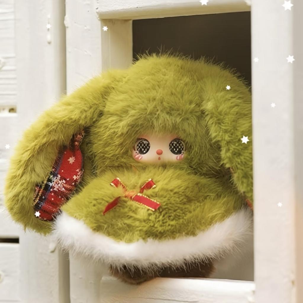 Genuine Liila Christmas Adventure Series Blind Box Handmade Plush Cute Christmas Tree Decorations Doll Model Mystery Box Gift