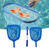 Cleaning Telescopic Rod Filter Aluminum Swimming Pool Sweeping Net Clean Tool Reusable