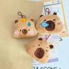 Creative Capybara Keychain Lovely Cartoon Pendant Funny Mini Fashion Keychain Kawaii Backpack Decoration Accessories Gifts
