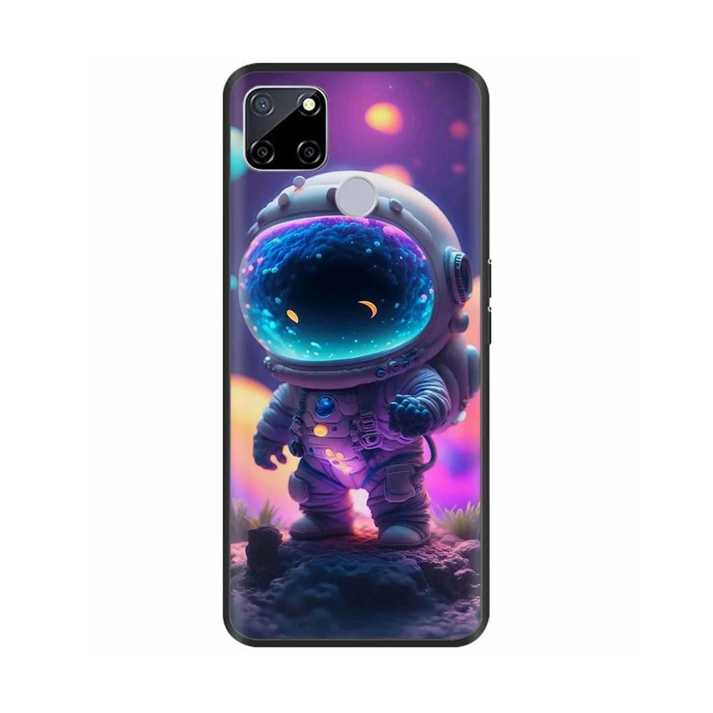 Shockproof Cover For Realme C25 C25s Coque Realme 7i RMX2193 Soft Silicone Fundas Phone Case For OPPO REALME C12 Cover Bumper