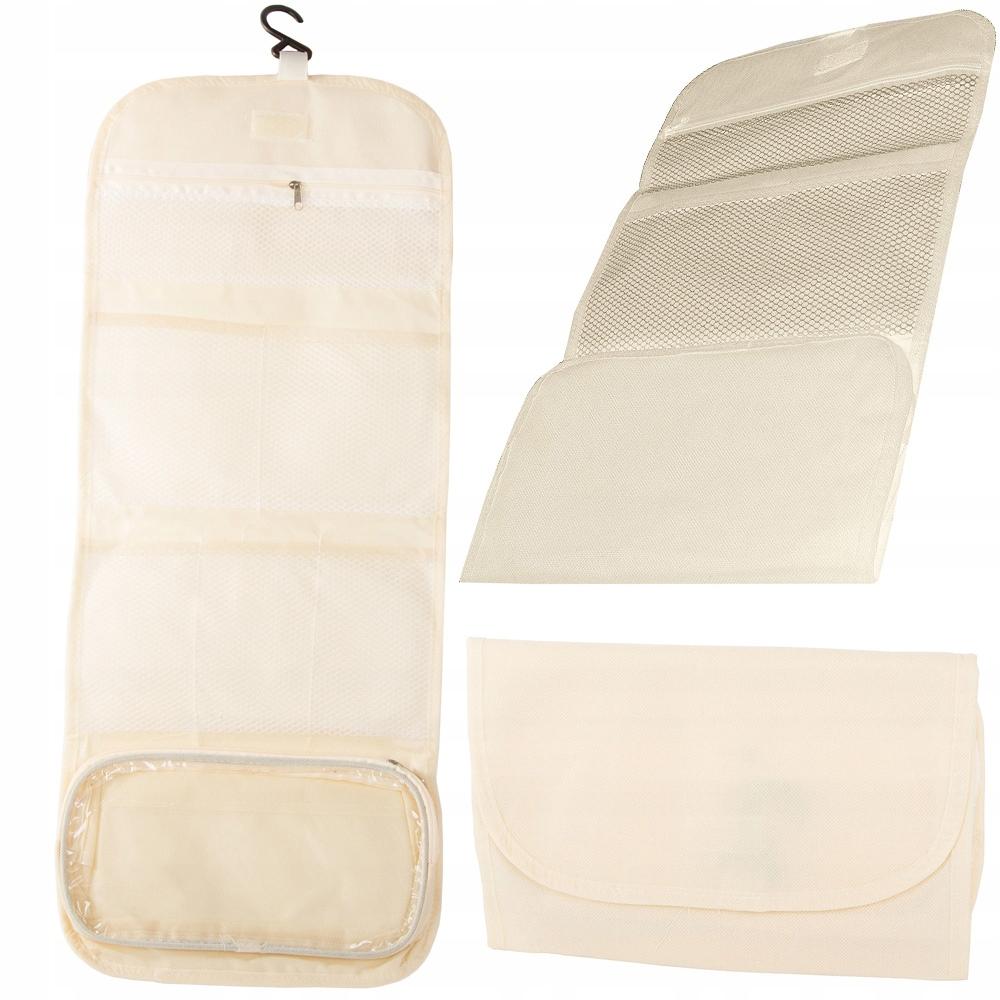 Beige Travel Cosmetic Bag (200) Gab_A