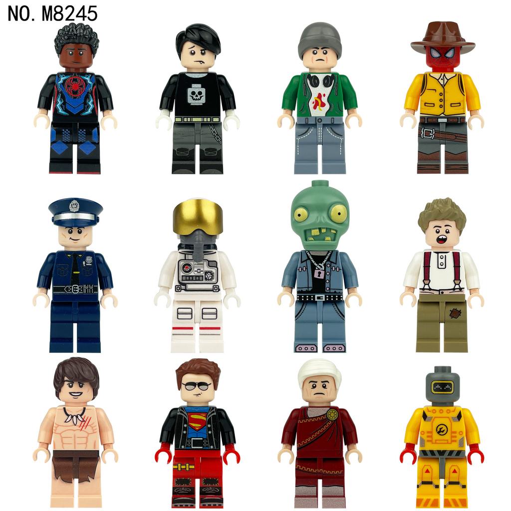 Волшебные музыкальные куклы детские игрушки городской полицейский астронавты Фигурки Игрушки для сборки Крипер для детей Образовательные игрушки игрушки для девочек