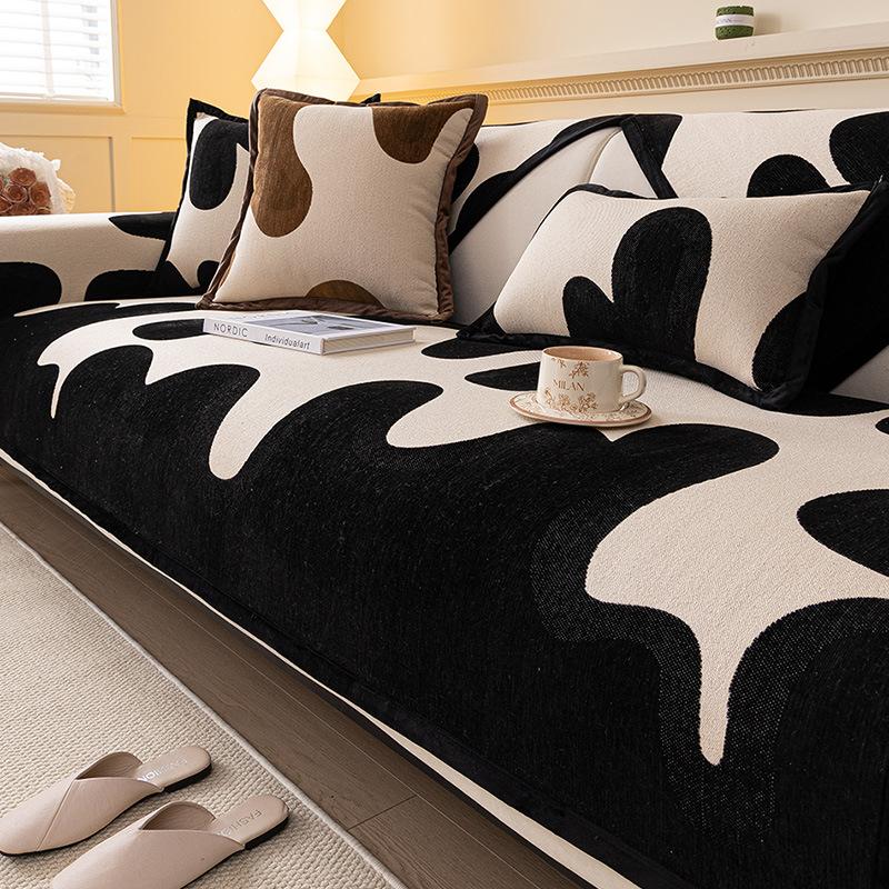 Thick Padded Sofa Cover For Extra Comfort, Neat Couch Cover And Reversible Sofa Slipcover For Sectional Loungers