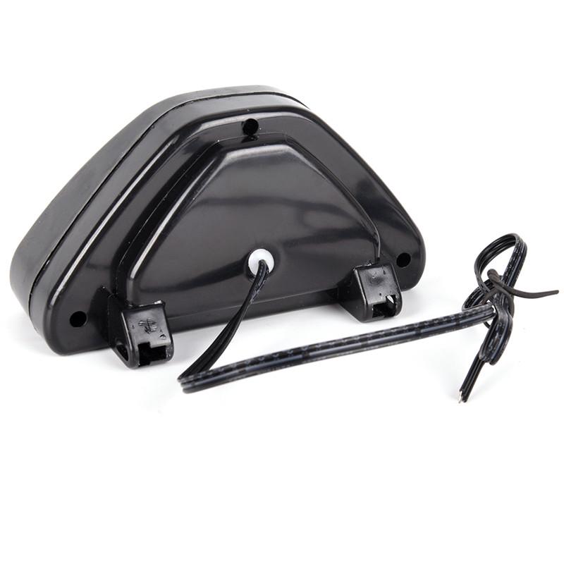 Треугольник 12 В, 12 светодиодов, красный цвет F1, автомобильный внедорожный низкий третий стоп-сигнал, универсальный