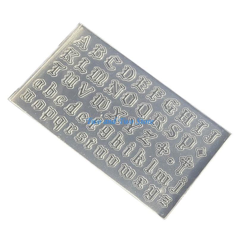 HX6F Subculture Art Mold Silicone DIY Craft Molds Gothic Hand-Making Moulds Unique Decor Molds Suitable for DIY Crafting