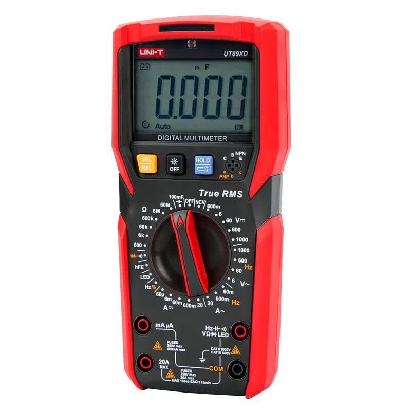 Цифровой мультиметр UNI-T UT89XD True RMS (Китайская версия)