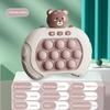 Pop Push Bubble Fidget Сенсорные игрушки «Ударь крота» Музыка Быстрое нажатие Bubble Игровой автомат Сжимающая игрушка для снятия стресса для детей и взрослых