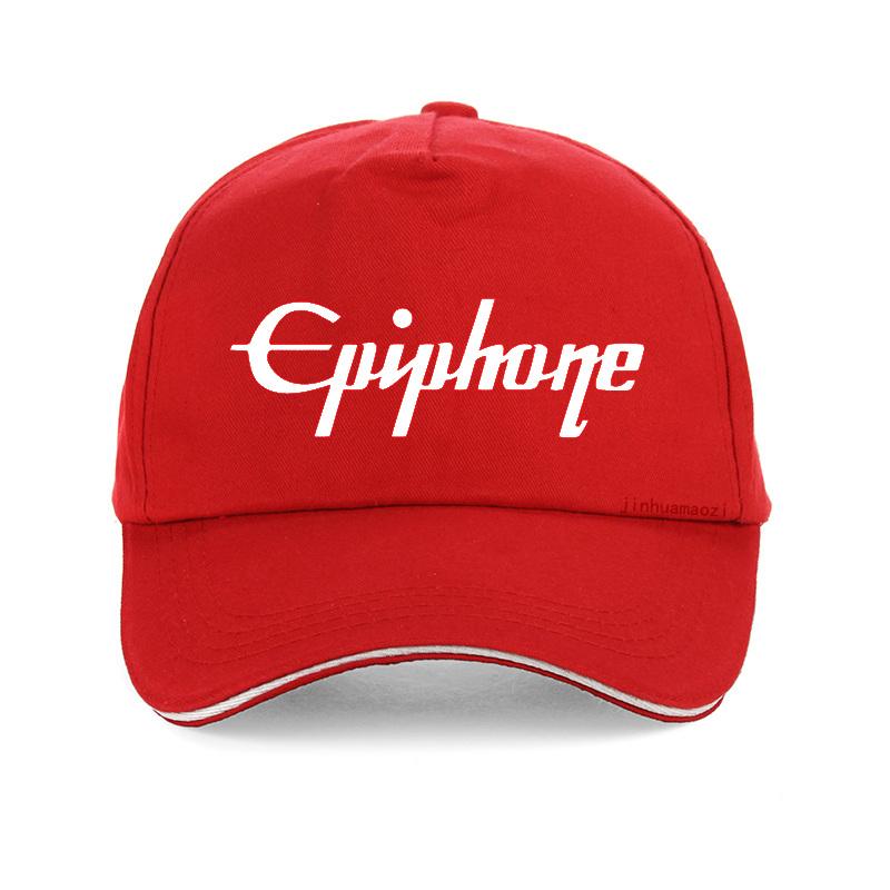 New Popular Epiphone Guitars Logo Unisex Baseball Cap Fashion Brand Guitar Lover Hat Unisex Women Adjustable Music Cap