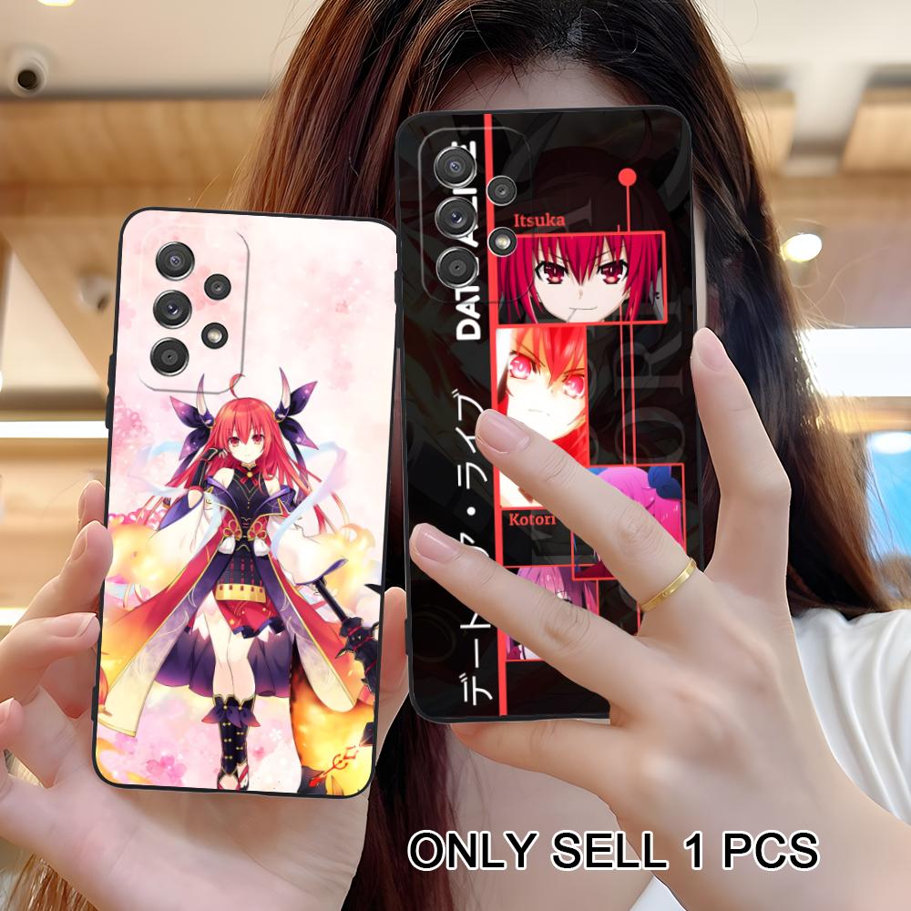 Чехол для мобильного телефона Date a Live Котори Ицука, матовый ТПУ, для Samsung Galaxy A56 55 54 53 52 51 36 35 34 23 16 15 5G, цветная крышка