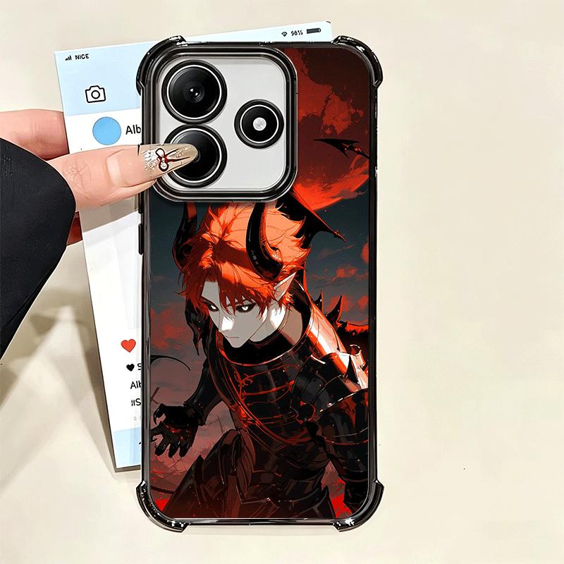 Чехол для телефона с покрытием в стиле аниме 'Злой Плохой Парень' для Xiaomi Poco X5 X6 X7 X8 Pro Max F8 Ultra F7 M8 M7 M5S Redmi 15C 15 14C 13C 13 X