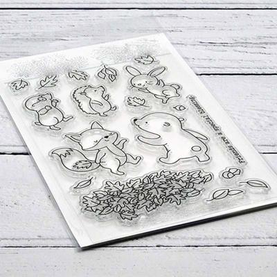 Друзья животных металлический трафарет для DIY Скрапбукинг бумажная карта тиснение художественный ремесленный декор