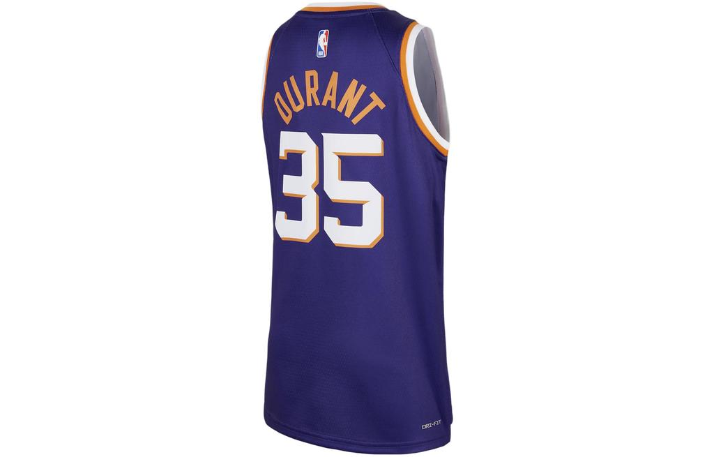 Nike Повседневная спортивная одежда Dri FIT NBA Swingman Джерси Финикс Санз Новый Орхидеевый Фиолетовый Детский HF5974-566