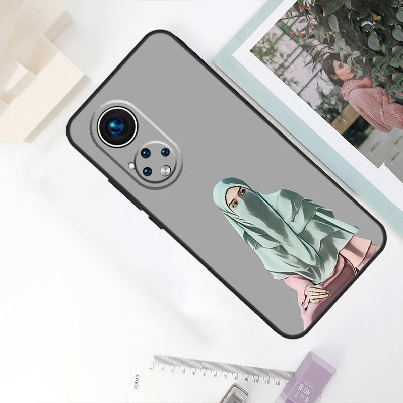 Muslim Islamic Hijab Gril For Honor Magic 8 Pro 5 6 7 Lite Case For Honor Win RT 400 200 50 70 90 X8c X8b X9a X9b X9c