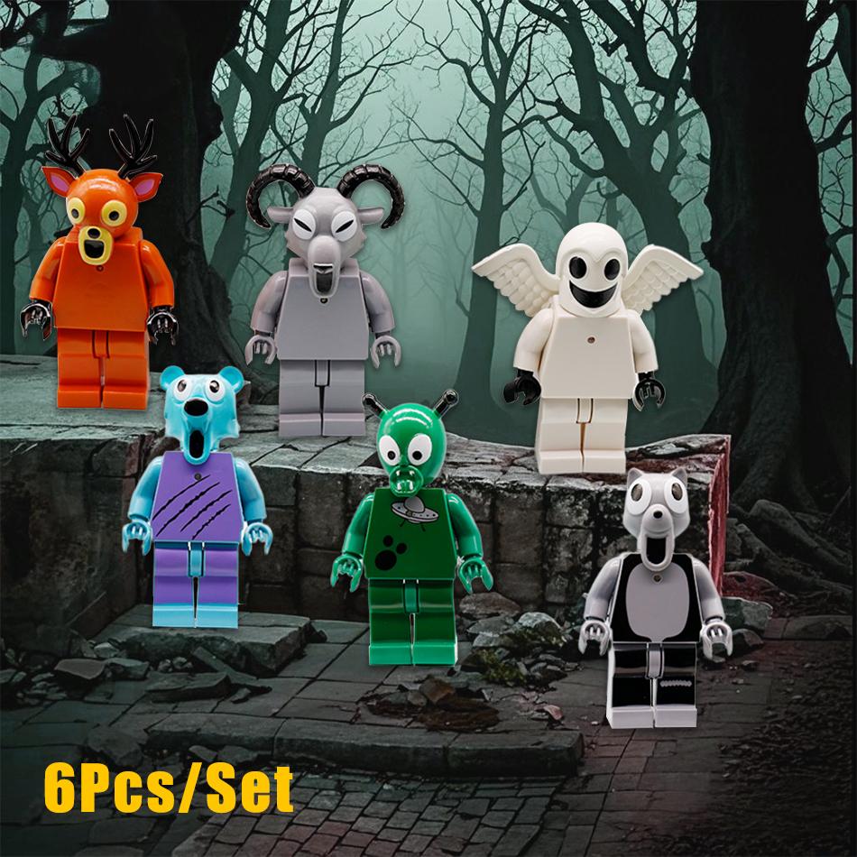 99 ночей в лесу Олень Набор строительных блоков 99 ночей в лесу Олень блоки для девочки мальчиков Игрушки Рождественские Подарки