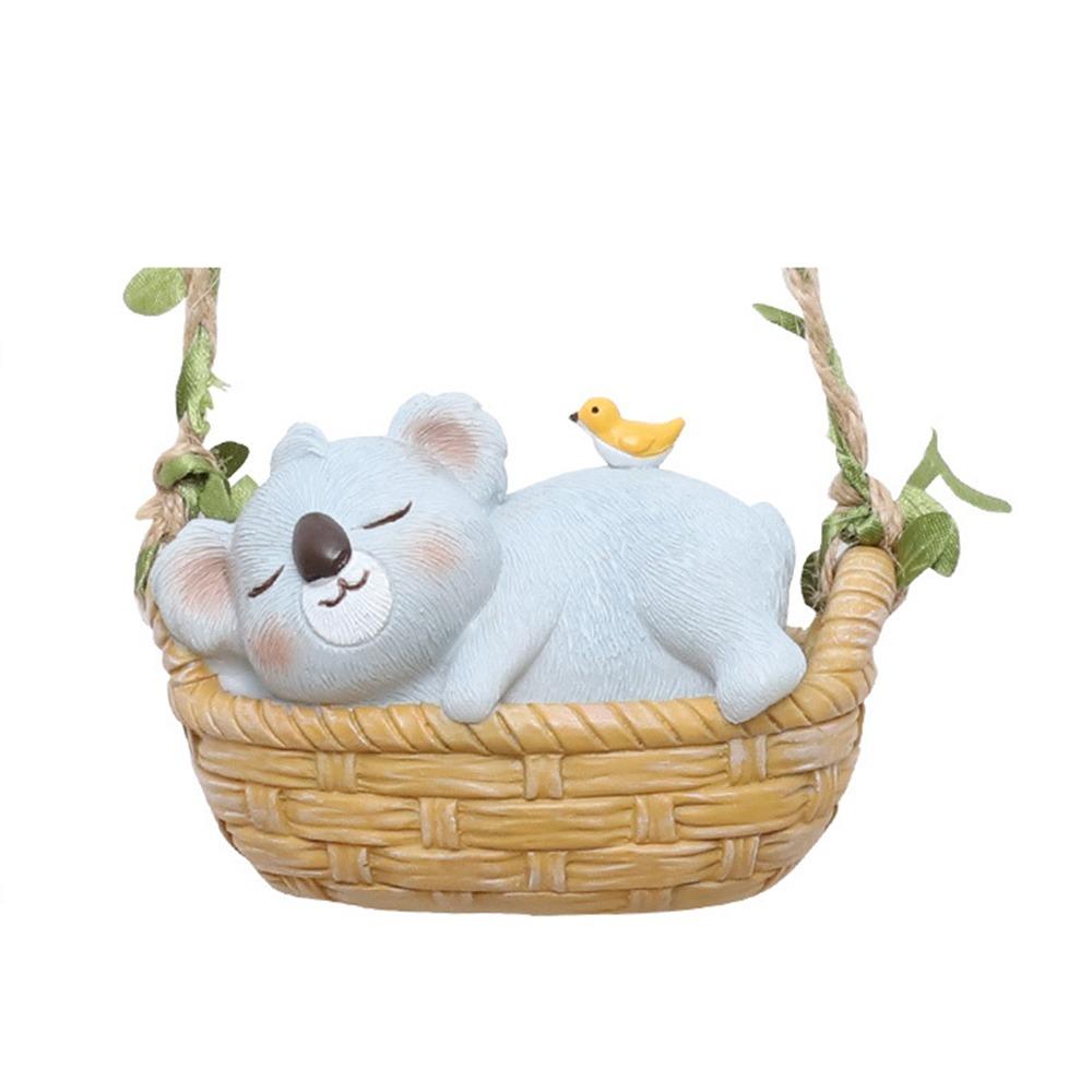 Мультяшная панда, лазающая по дереву во дворе, креативное украшение для балкона и улицы