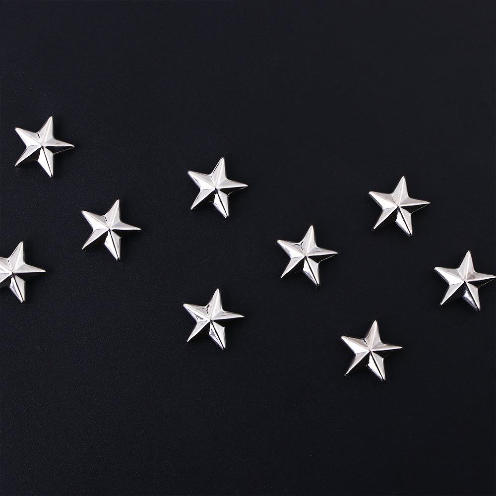 Nailhead for Hat,Bag,Clothes Releasable Quality DIY Studs Star Rivets Sewing Decor Garment Supplies