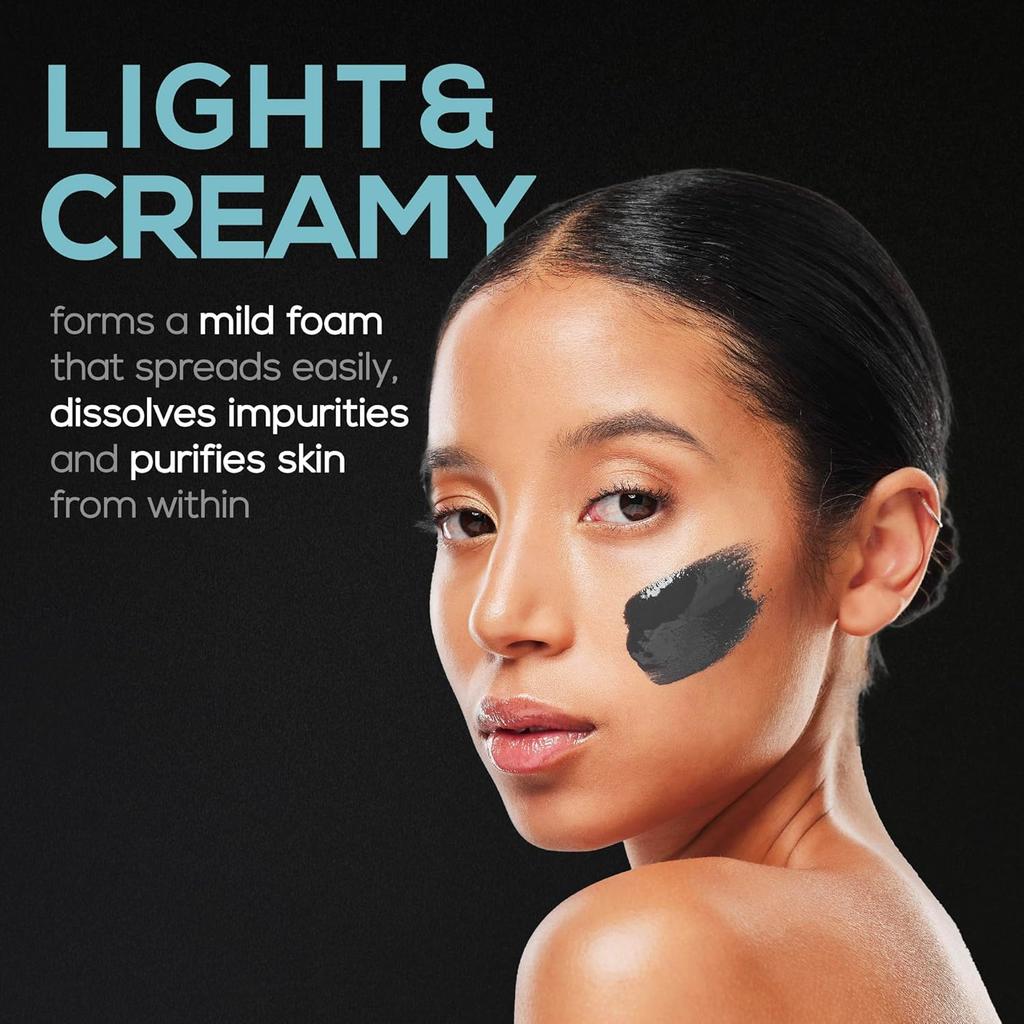 JOY Активированный уголь пенка для умывания для жирной кожи 100 мл x2 | Глубокое очищение, контроль жирности и удаление черных точек