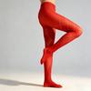 New retro big rhombus hollow gray pantyhose women's slim spice girls leggings rhombus jacquard mesh socks base