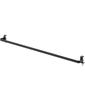 Jitsugyo Indoor Clothes Drying Hanger Bar Black X X Tower Hang On the Lintel and Fix with Screws Laundry Clothes Drying Rack 5620 W67.5 D5.5