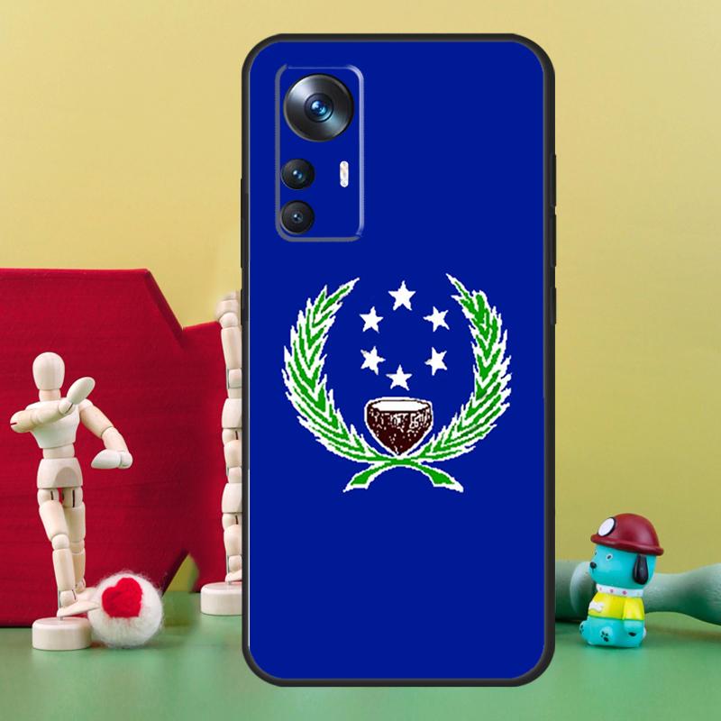 Чехол с флагом Понпеи для Xiaomi 15 Ultra 14 13T 14T 15T 17 Pro Max POCO X7 Pro X5 X6 F5 F6 F7 F8 Ultra