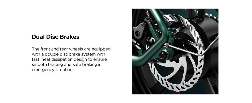 ENGWE M20 off-road electric bike with 20*4.0 wide tire - 750W motor - 48V 13Ah single battery, range up to 75 km