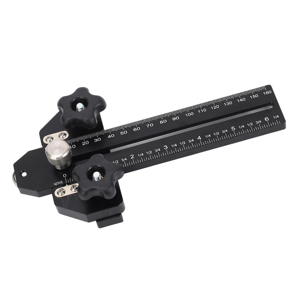 Thin Rip Jig Aluminum Alloy Table Saw Jig Guide for Accuracy Cutting Woodworking Accessories