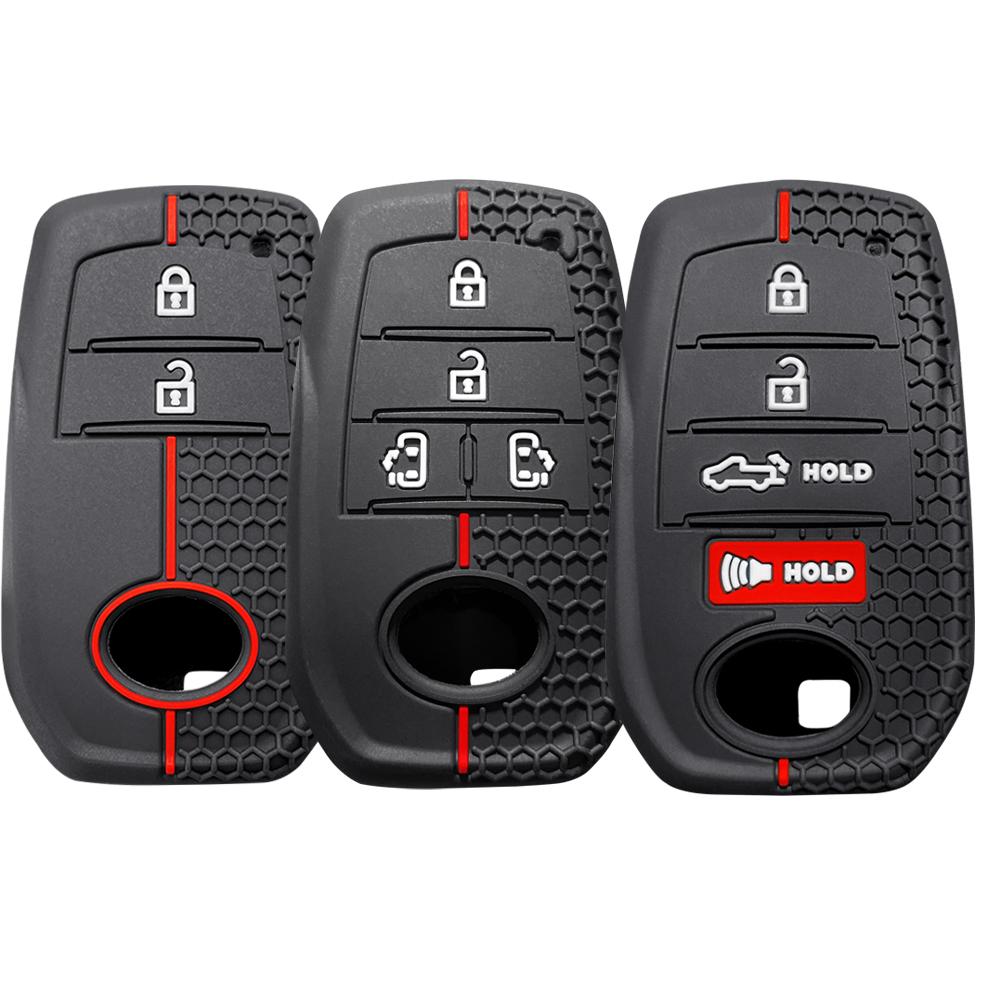 Пульт-брелок с 2/3/4/5 кнопками для Toyota Camry Land Cruiser Prado 150 Mark X Venza Fortuner Rav4 Highlander Yaris Auris Чехол для ключа