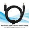 90W 19V 20V TypE C Male to 5.5mm x 2.5mm Male Straight Head Adapter Cable with PD Chip