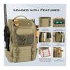 Multifunctional Fishing Tackle Backpack Large Capacity Fishing Gear Storage Bag  Fishing Equipment