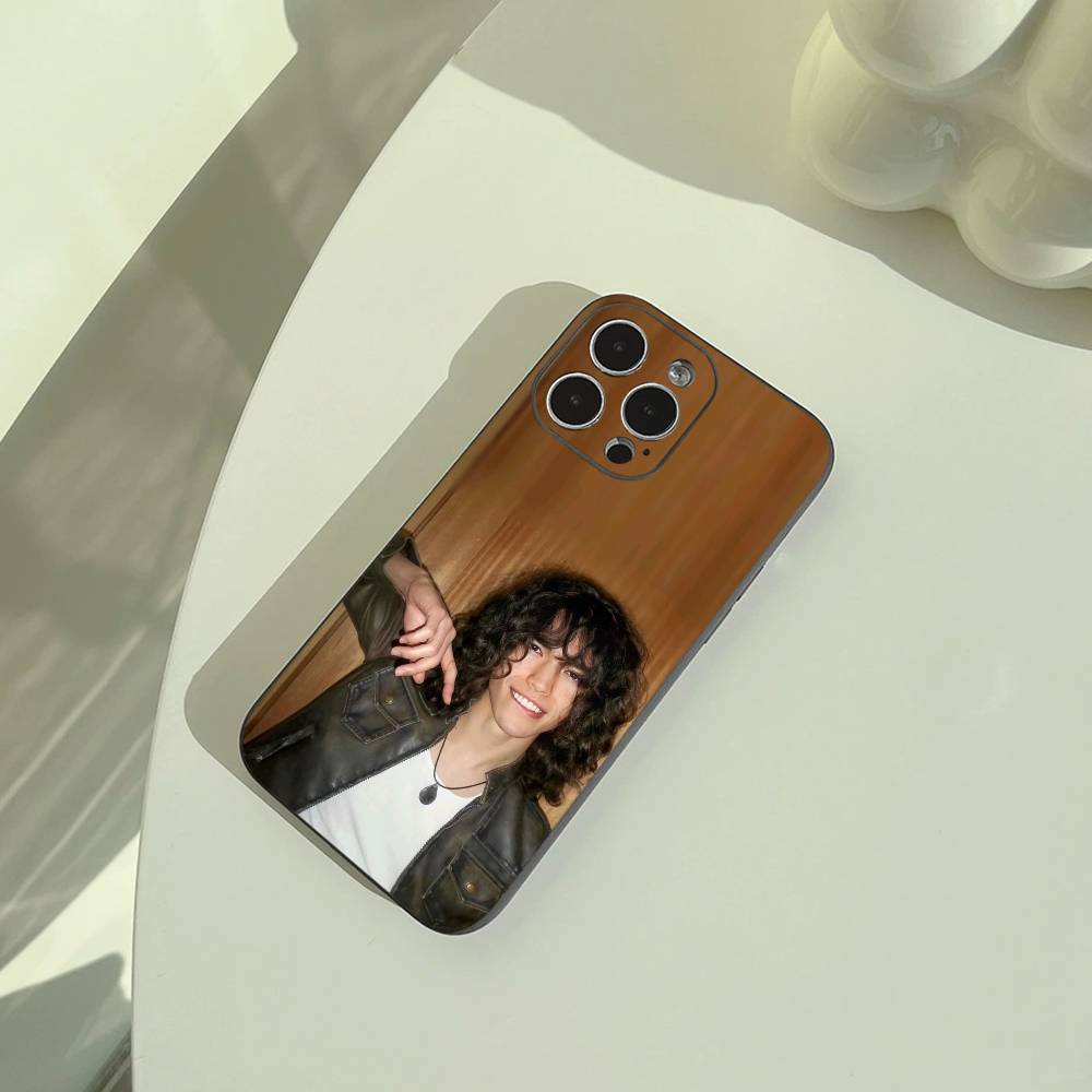 Поп-певец-C-Конан-G- Серый Чехол Для Телефона Для iPhone 17,16,15,14,13,12,11 Pro Max,16/15/14Plus,XS Мягкий Черный Чехол