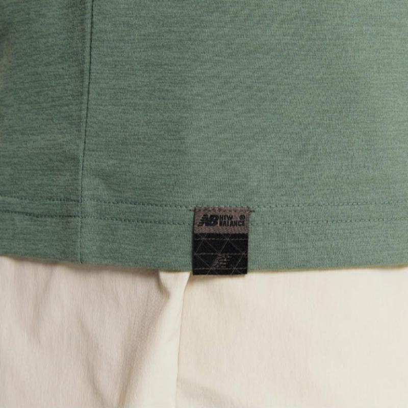 New Balance Футболка Nqj Nbnee22433 49 Uni Frozen Маленький логотип Футболка с коротким рукавом  