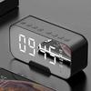 LED Mirror Screen Alarm Clock Watch Table Digital Clock Despertador Wireless Bluetooth 5.0 Speaker FM Hand-free