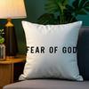 Чехол на подушку F-Fear Of God Противопылевой чехол на подушку Невидимая молния Шелковистый короткий плюш Чехол на подушку для дивана