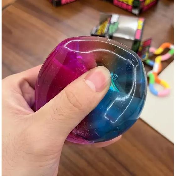 Schylling NeeDoh Rainbow Cube Squishy Blind Box Toy CubeStress Relief Fingertip Release Toy Sensory Stress Reliever Toy