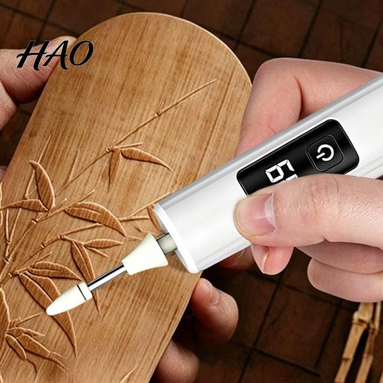 Manicure Pedicure Tool Cordless Electric Nail Drill, 3-Speed File with LED Light, Travel Size Shaping USB Rechargeable for Shaping, Buffing,