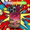 Чехол для телефона C-Courage C-Cowardly Dog для iPhone 17,16,15,14,13,12,11,Pro,Max,Plus,Mini,SE4,E Магнитный Magsafe Беспроводная зарядка