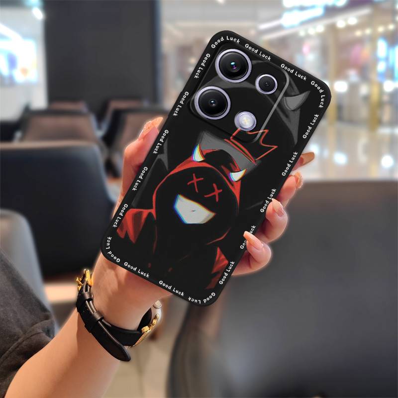 Anti-dust Silicone Phone Case For Redmi Note14S Global Back Cover Fashion Design Cartoon Anti-knock Soft Case TPU Cute